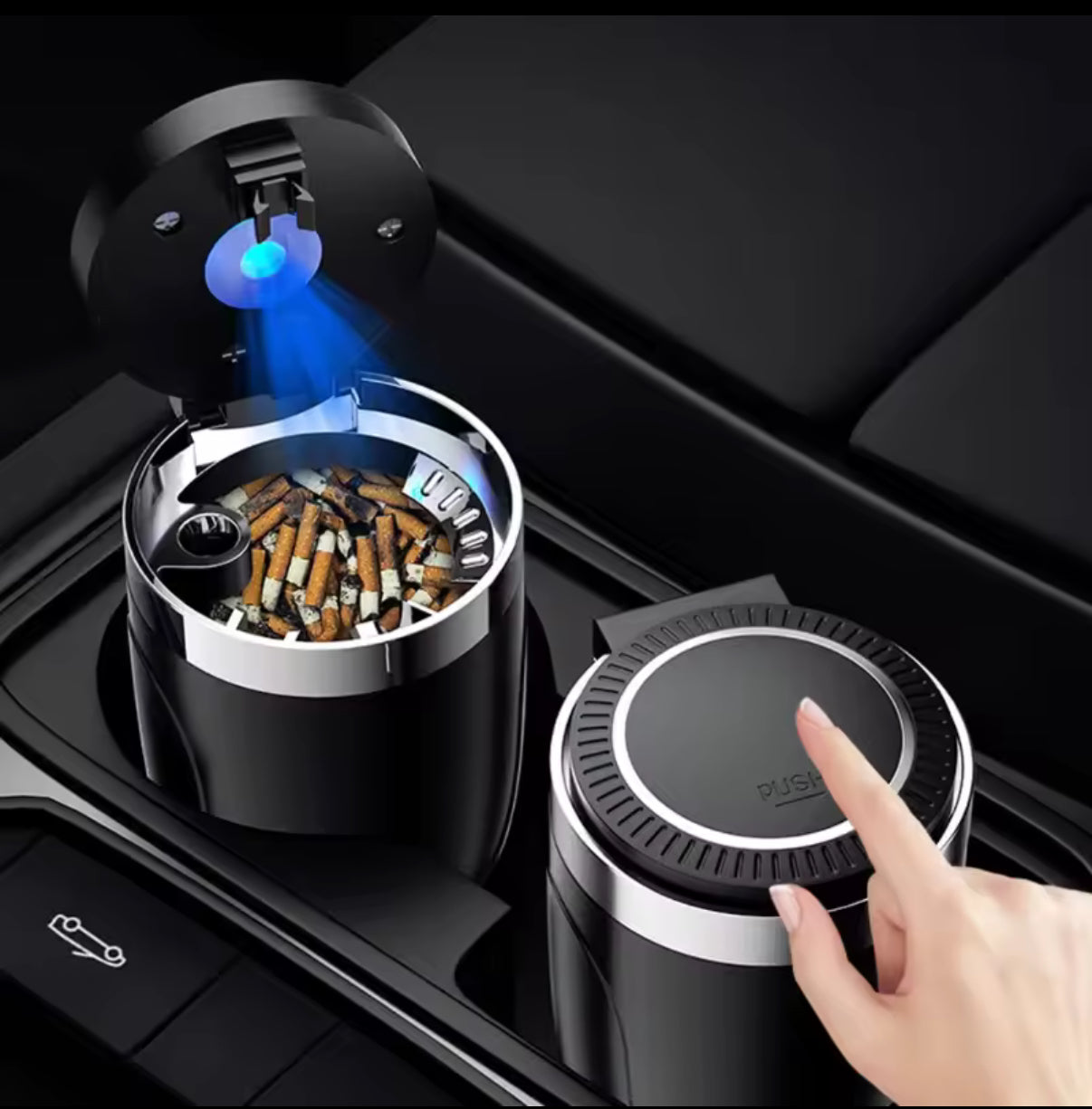 VANTOR Portable Smokeless Ash Container